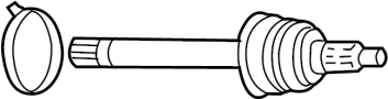 Image of Joint. (Right). CV Joint Kit. CV Joint. image for your 2006 Mazda 3   