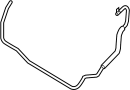 View Engine Coolant Overflow Hose Full-Sized Product Image 1 of 1