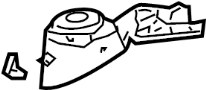 Image of Fender Apron Assembly (Right, Upper) image for your 2004 Mazda 3 2.3L A/T S Hatchback 