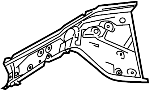 Image of Frame Side Member (Front, Lower) image for your 2008 Mazda 3 2.3L M/T S Hatchback 