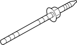 Image of Alternator. Bolt. Bracket. Stud. Alternator Adjusting. image for your Mazda