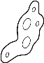 View Gasket. Valve. (Right) Full-Sized Product Image