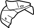 Image of Shield. Heat. Converter. (Upper). Exhaust Heat Shield. image for your Mazda MIATA  