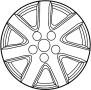 Image of Wheel Cover image for your 2012 Mazda MX-5 Miata   