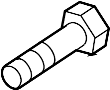 Image of Intermed shaft bolt. image for your Mazda Mazda 5