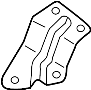 Image of Steering Column Bracket image for your 2005 Mazda