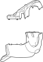 Image of Steering Column Cover image for your 2012 Mazda CX-7