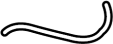Image of Cowl Panel Drain Hose image for your 2010 Mazda 5  Sport Mini Passenger Van 