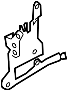 Image of Bracket. (Left). A Bracket for a gps. image for your Mazda