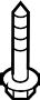 View Dome Light Screw Full-Sized Product Image