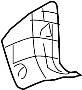 Image of Kick Panel Trim (Front) image for your 2004 Mazda 3   