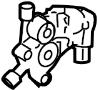 Image of Window Motor. A motor that provides. image for your 2022 Mazda CX-9