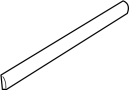 View Door Molding (Right, Rear, Lower) Full-Sized Product Image 1 of 2