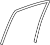 Image of Window Channel (Right) image for your 2008 Mazda 3   