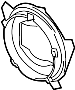 View Headlight Bulb Cap (Rear, Lower) Full-Sized Product Image 1 of 2