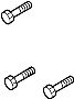 Image of Bolt. Support. (Lower). Bolt that secures the. image for your 2013 Mazda 3  S Hatchback 