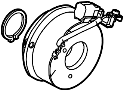 Image of A/C Compressor Clutch Coil (Front) image for your 2010 Mazda 3  S Hatchback 