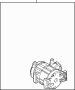 Image of A/C Compressor image for your 2009 Mazda 3  i Sedan 