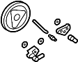 Image of HVAC Mode Door Lever Link image for your 2018 Mazda 3   