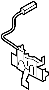 Image of Hood Latch. A latch that secures the. image for your 2008 Mazda CX-9   
