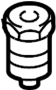 Image of Hood Stop Buffer (Rear) image for your 2008 Mazda CX-7  Touring Sport Utility 