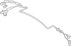 Image of Antenna Cable image for your 2021 Mazda CX-3  Sport Sport Utility 