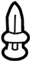 View Fastener.  Full-Sized Product Image