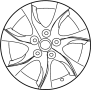 Image of Wheel image for your 2011 Mazda MX-5 Miata 2.0L M/T Special Edition Convertible 