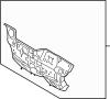 Image of Firewall (Lower) image for your 1998 Mazda B2500   