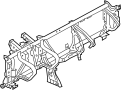 Image of Instrument Panel Crossmember image for your 2010 Mazda Mazda 3