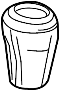 Image of Manual Transmission Shift Knob image for your 2004 Mazda