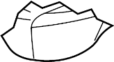 Image of Seat Cushion Foam (Rear) image for your 1995 Mazda