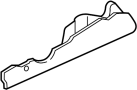 Image of Seat Track Cover Bracket (Front, Lower) image for your 2013 Mazda MX-5 Miata  Grand Touring Convertible 