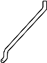 Image of Sunroof Drain Hose (Front) image for your Mazda