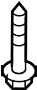 View Dome Light Screw Full-Sized Product Image 1 of 4