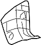 Image of Kick Panel Trim (Right, Front) image for your 1994 Mazda B4000  SE Extended Cab Pickup Fleetside 