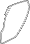 Image of Door Seal (Right, Rear) image for your 1996 Mazda MIATA  Base Convertible 
