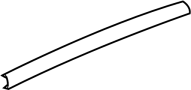 Image of Door Reveal Molding (Left, Front, Upper) image for your 2013 Mazda 3  i Sedan 