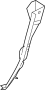Image of Body C-Pillar Trim Panel (Left, Upper, Lower) image for your 2007 Mazda CX-7 2.3L A/T AWD Grand Touring Sport Utility 