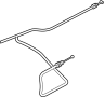 View Fuel Filler Door Release Cable Full-Sized Product Image 1 of 2