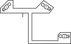 View Hose. Washer. Joint. Connector. (Rear) Full-Sized Product Image