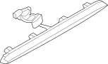 Image of Center High Mount Stop Light image for your 2011 Mazda 3  S Hatchback 