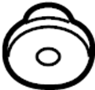 Image of Bumper Cover Grommet (Lower) image for your 2006 Mazda 6   