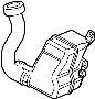 Image of Engine Air Intake Resonator (Rear) image for your 2010 Mazda 5  Grand Touring Mini Passenger Van 