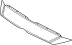 Image of Grille Molding (Front, Upper, Lower). Grille Molding. Air. image for your 2011 Mazda 3   