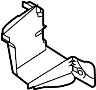 Image of Radiator Support Bracket (Lower) image for your 2014 Mazda 3 2.0L SKYACTIV A/T I Touring Hatchback 