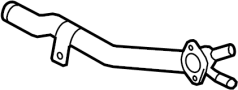 Image of By - Passenger pipe. Water pipe. image for your 2012 Mazda 3  i Hatchback 