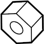 View Nut.  Full-Sized Product Image