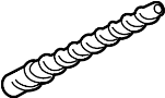 Image of Antenna mast. Rod, Antenna. image for your Mazda