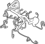 Image of Engine Wiring Harness image for your Mazda